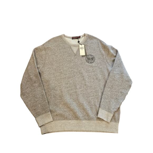 Ralph lauren Mens xl pink pony collection pullover crewneck sweatshirt new gray - Picture 2 of 8